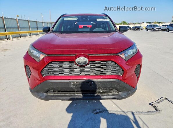 JTMH1RFV4KD006631 2019 TOYOTA RAV4 Красный Вид спереди