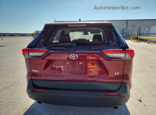 JTMH1RFV4KD006631 2019 TOYOTA RAV4 Красный Вид сзади