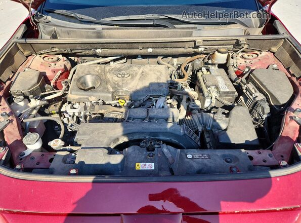 JTMH1RFV4KD006631 2019 TOYOTA RAV4 Красный Вид подкапотного пространства