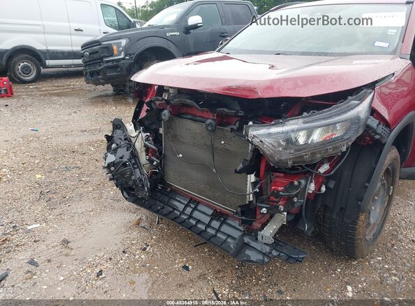 JTMH1RFV4LD044457 2020 TOYOTA RAV4 Red Widok z przodu