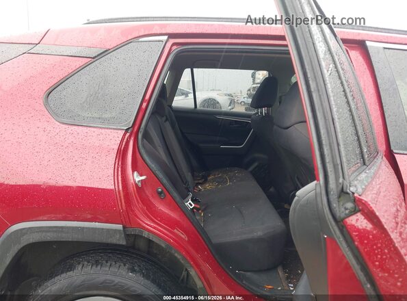 JTMH1RFV4LD044457 2020 TOYOTA RAV4 Red Widok naklejki z numerem VIN