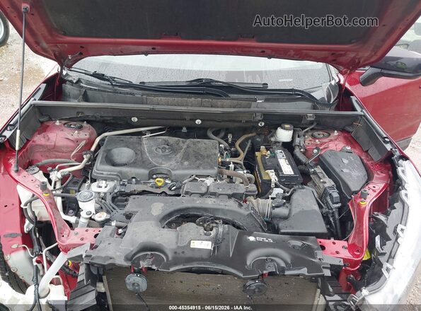 JTMH1RFV4LD044457 2020 TOYOTA RAV4 Red Widok z tyłu