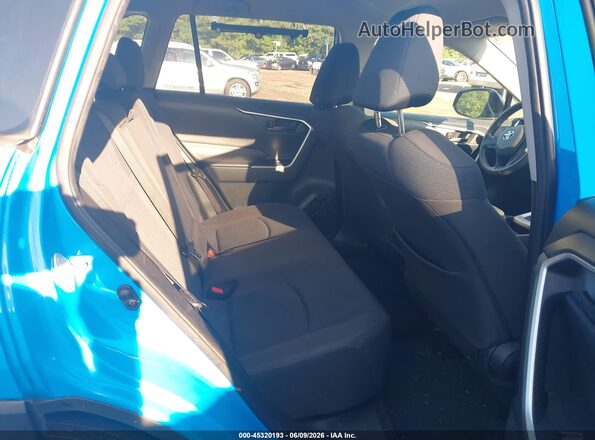 JTMH1RFV4MD067061 2021 TOYOTA RAV4 Blue VIN კოდის სტიკერის ხედი