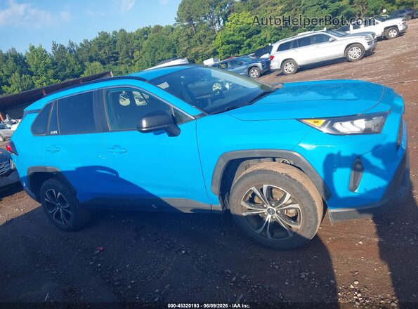 JTMH1RFV4MD067061 2021 TOYOTA RAV4 Blue უკანა სალონის ხედი