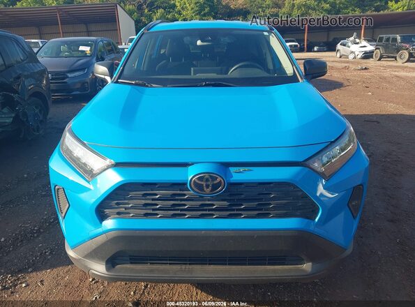 JTMH1RFV4MD067061 2021 TOYOTA RAV4 Blue ხელსაწყოთა პანელის ხედი