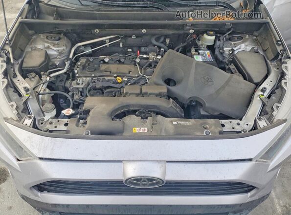 JTMH1RFV8KD006762 2019 TOYOTA RAV4 Silver 