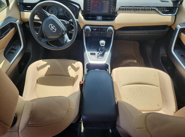 JTMH1RFV8KD514536 2019 TOYOTA RAV4 White 