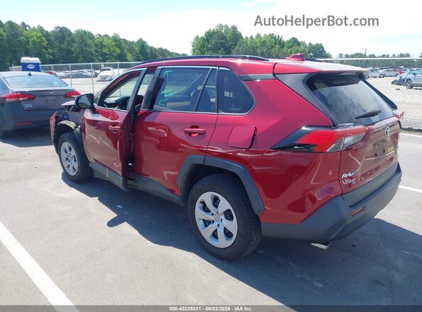 JTMH1RFV8KJ004284 2019 TOYOTA RAV4 Red Rear left
