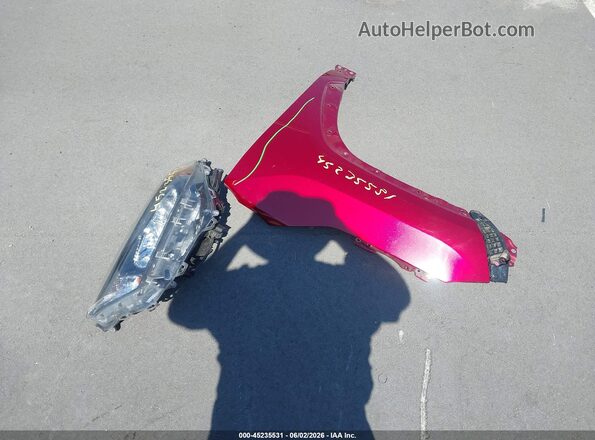 JTMH1RFV8KJ004284 2019 TOYOTA RAV4 Red Instrument cluster view