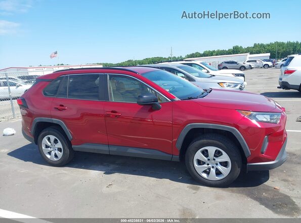 JTMH1RFV8KJ004284 2019 TOYOTA RAV4 Red 360 interior view