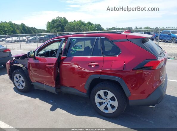 JTMH1RFV8KJ004284 2019 TOYOTA RAV4 Red 