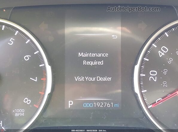 JTMH1RFV8KJ004284 2019 TOYOTA RAV4 Red 
