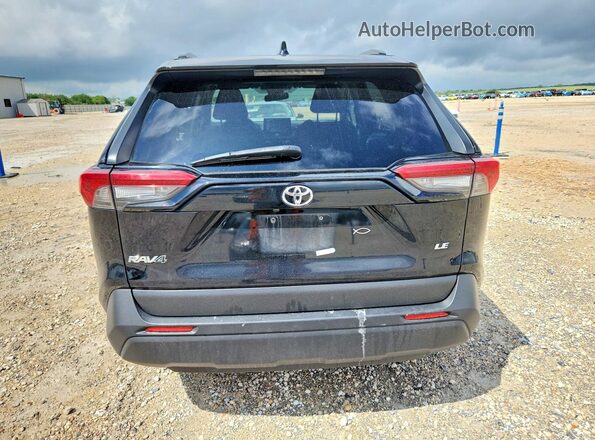 JTMH1RFV9KD035185 2019 TOYOTA RAV4 Black Հետևի տեսք