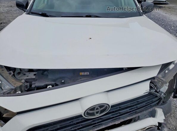 JTMH1RFVXKJ006943 2019 TOYOTA RAV4 White Rear interior view