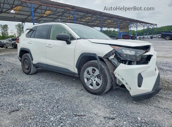JTMH1RFVXKJ006943 2019 TOYOTA RAV4 White Front right