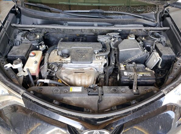 JTMJFREV2GJ065254 2016 TOYOTA RAV4 Black Rear interior view