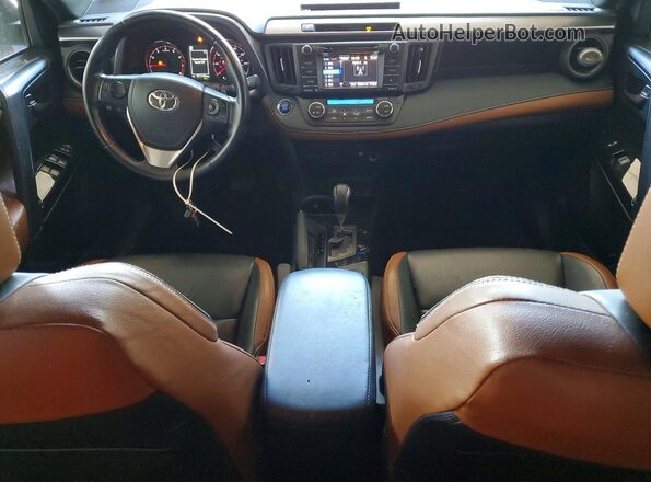 JTMJFREV2GJ065254 2016 TOYOTA RAV4 Black Dashboard view