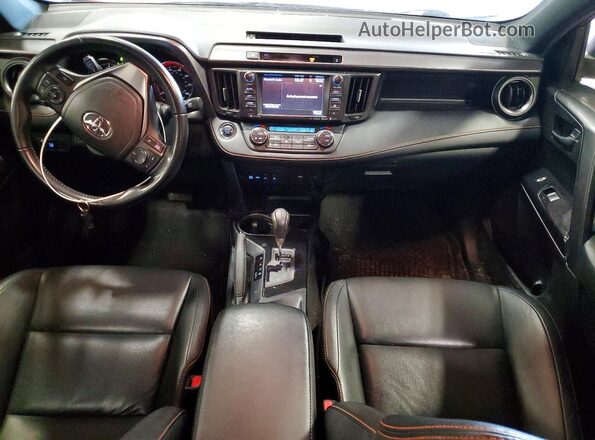 JTMJFREV4GJ078474 2016 TOYOTA RAV4 Red Առջևի վահանակի տեսք
