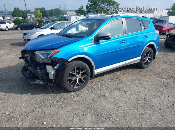 JTMJFREV5GD175682 2016 TOYOTA RAV4 Blue Vista tres cuartos delantera izquierda