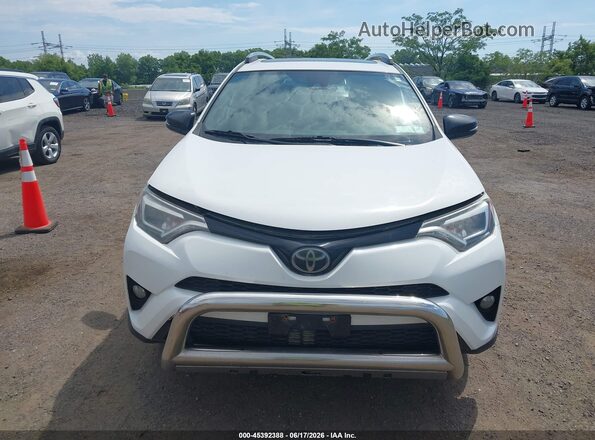 JTMJFREV5JJ719378 2018 TOYOTA RAV4 White Widok zestawu wskaźników