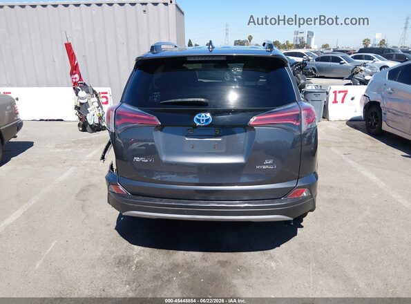 JTMJJREV6JD252615 2018 TOYOTA RAV4 HYBRID Gray 