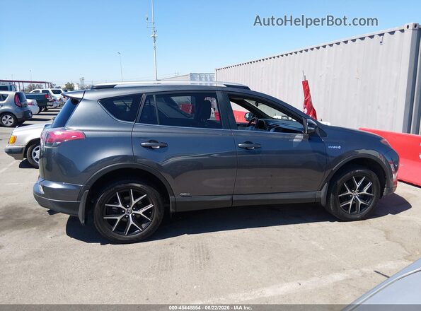 JTMJJREV6JD252615 2018 TOYOTA RAV4 HYBRID Gray Սալոնի հետևի տեսք