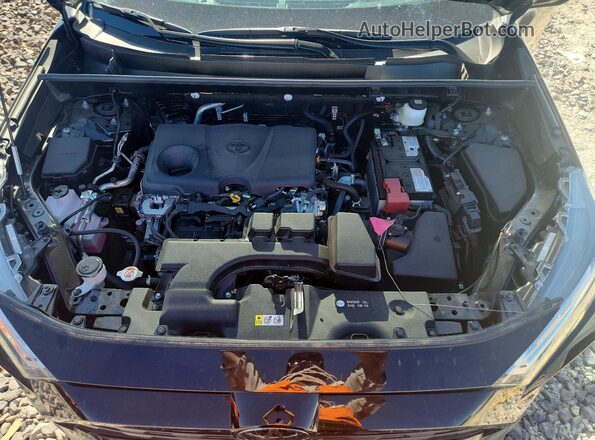 JTMK1RFV2SD139605 2025 TOYOTA RAV4 Black უკანა სალონის ხედი