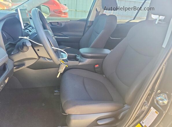 JTMK1RFV2SD139605 2025 TOYOTA RAV4 Black წინა სალონის ხედი