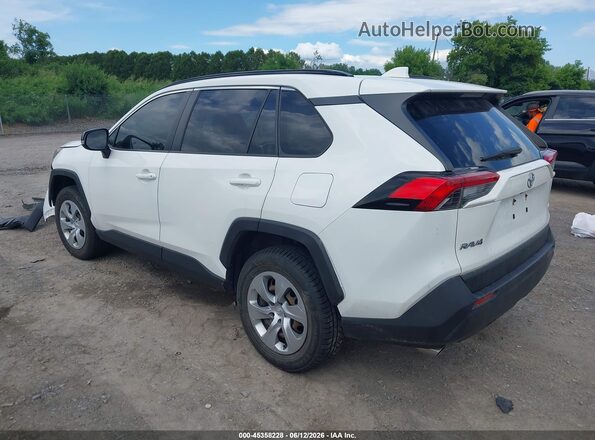 JTMK1RFV4KJ015627 2019 TOYOTA RAV4 Белый Задняя левая четверть