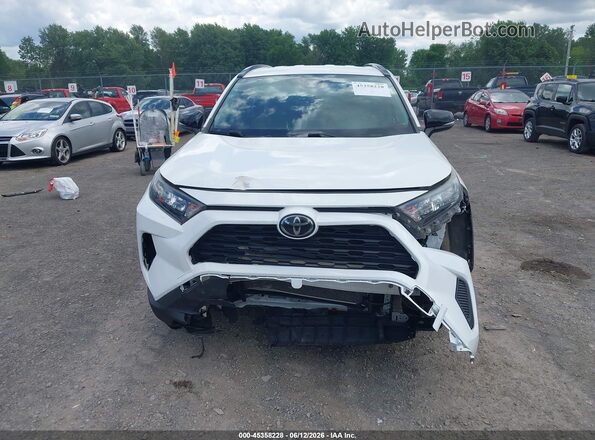 JTMK1RFV4KJ015627 2019 TOYOTA RAV4 Белый Вид задней части салона