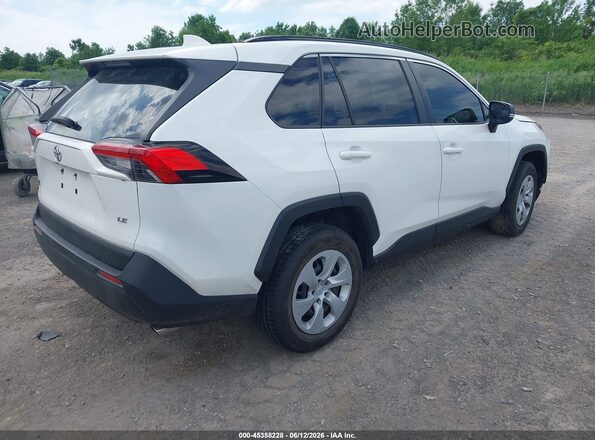 JTMK1RFV4KJ015627 2019 TOYOTA RAV4 Белый Задняя правая четверть
