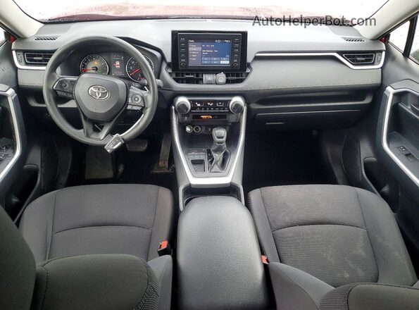 JTMK1RFV5KD018017 2019 TOYOTA RAV4 Burgundy 