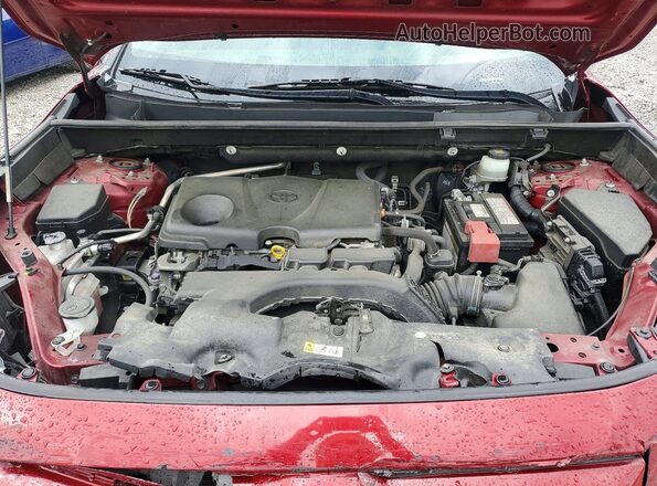 JTMK1RFV5KD018017 2019 TOYOTA RAV4 Burgundy 
