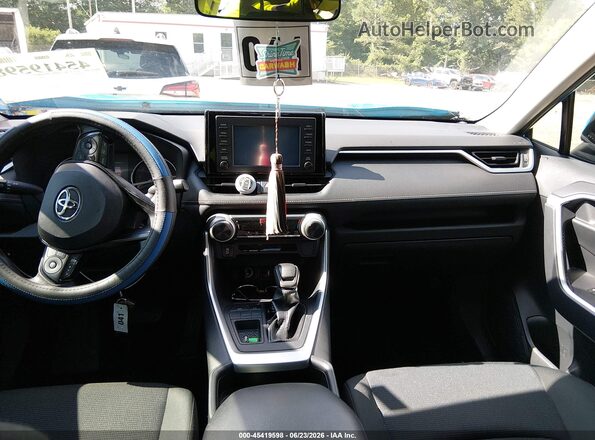 JTMK1RFV8KD019341 2019 TOYOTA RAV4 Blue Սալոնի դիմացի տեսք