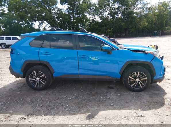 JTMK1RFV8KD019341 2019 TOYOTA RAV4 Blue Սալոնի 360 աստիճան տեսք