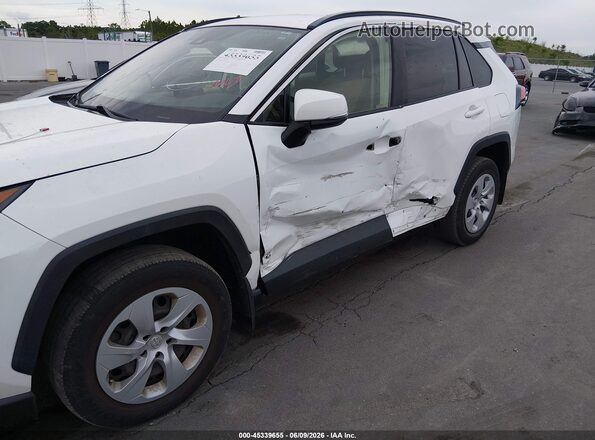 JTMK1RFV9KJ008639 2019 TOYOTA RAV4 White წინა ხედი
