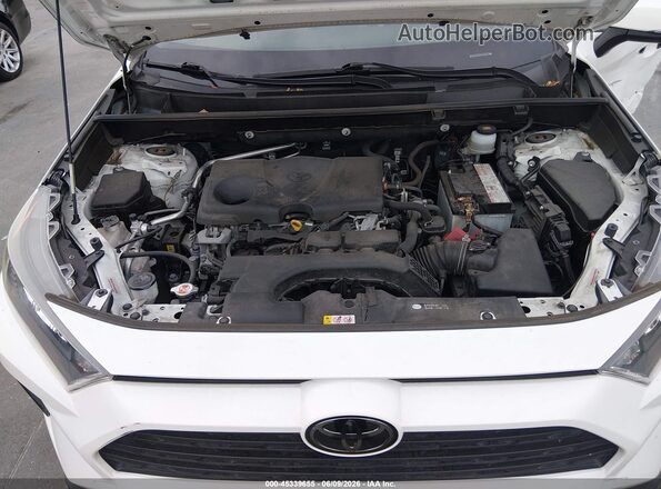 JTMK1RFV9KJ008639 2019 TOYOTA RAV4 White უკანა ხედი