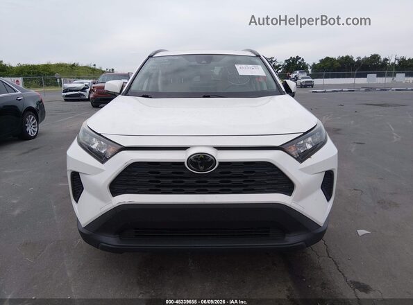 JTMK1RFV9KJ008639 2019 TOYOTA RAV4 White ხელსაწყოთა პანელის ხედი