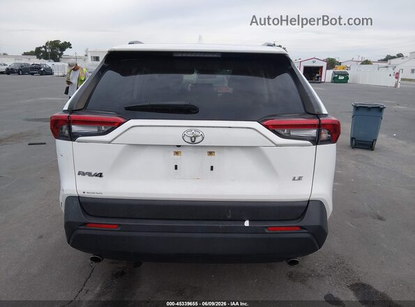 JTMK1RFV9KJ008639 2019 TOYOTA RAV4 White 