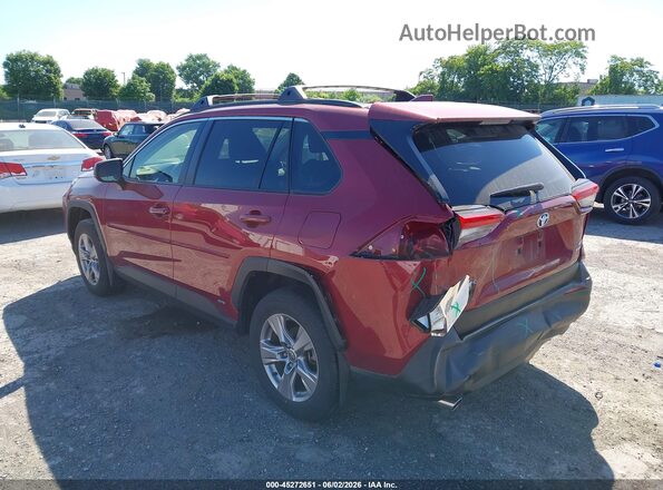 JTMLWRFV0ND565593 2022 TOYOTA RAV4 HYBRID Красный Задняя левая четверть