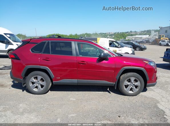 JTMLWRFV0ND565593 2022 TOYOTA RAV4 HYBRID Красный Вид щитка приборов