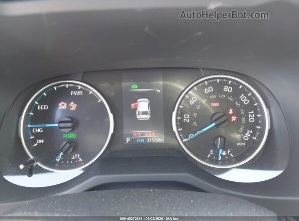 JTMLWRFV0ND565593 2022 TOYOTA RAV4 HYBRID Красный Вид задних сидений