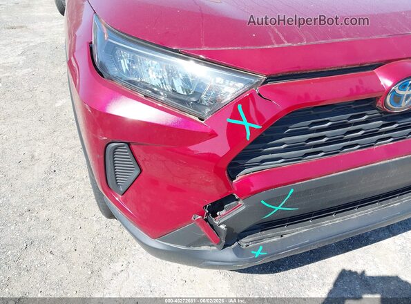 JTMLWRFV0ND565593 2022 TOYOTA RAV4 HYBRID Красный Вид спереди