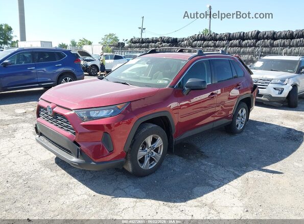 JTMLWRFV0ND565593 2022 TOYOTA RAV4 HYBRID Красный Передняя левая четверть