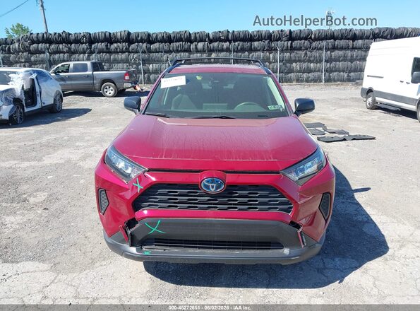 JTMLWRFV0ND565593 2022 TOYOTA RAV4 HYBRID Красный Вид панели приборов
