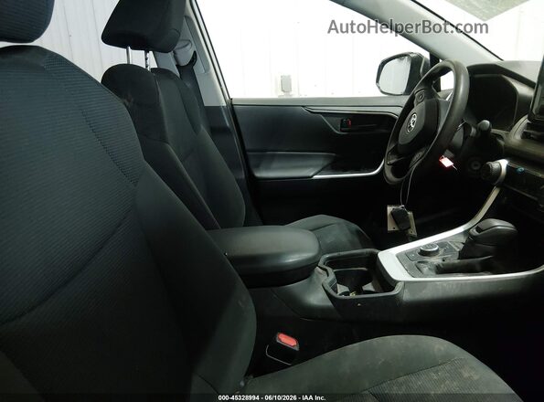 JTMLWRFV1KD013998 2019 TOYOTA RAV4 HYBRID Серебряный Вид салона спереди