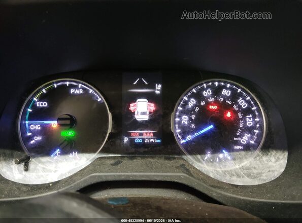 JTMLWRFV1KD013998 2019 TOYOTA RAV4 HYBRID Серебряный Вид задних сидений