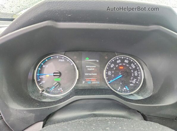 JTMLWRFV4MD127108 2021 TOYOTA RAV4 Black Widok zestawu wskaźników