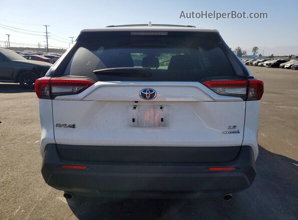 JTMLWRFV6LD058162 2020 TOYOTA RAV4 White უკანა ხედი