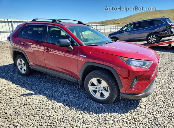 JTMLWRFV7KD041899 2019 TOYOTA RAV4 Red 